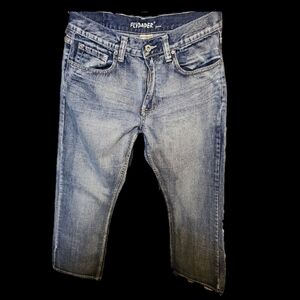 Fly paper boot cut stone wash jeans size W32 x L30